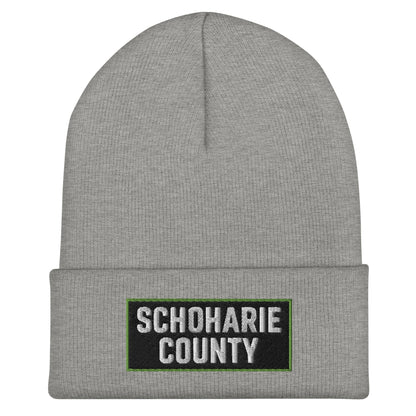 Cuffed Beanie | Schoharie County Soccer Club | Badge Logo