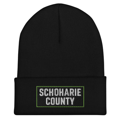 Cuffed Beanie | Schoharie County Soccer Club | Badge Logo