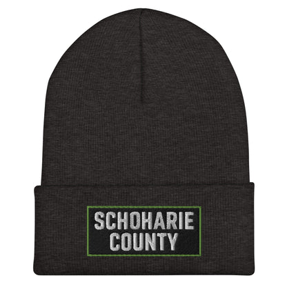Cuffed Beanie | Schoharie County Soccer Club | Badge Logo