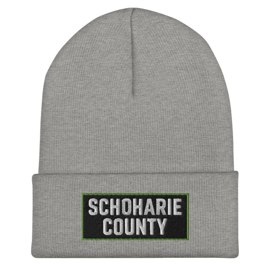 Cuffed Beanie | Schoharie County Soccer Club | Badge Logo
