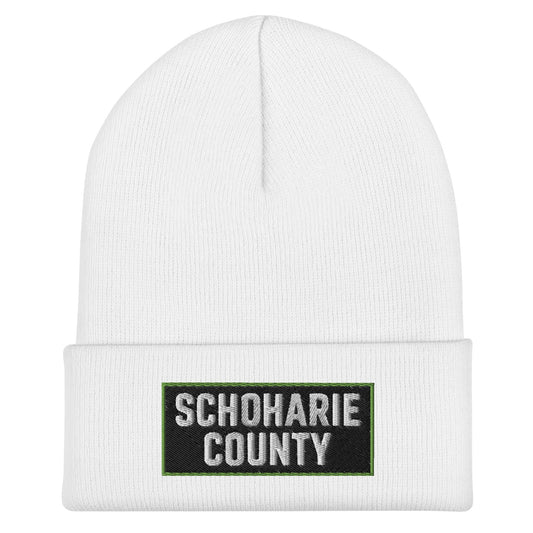 Cuffed Beanie | Schoharie County Soccer Club | Badge Logo