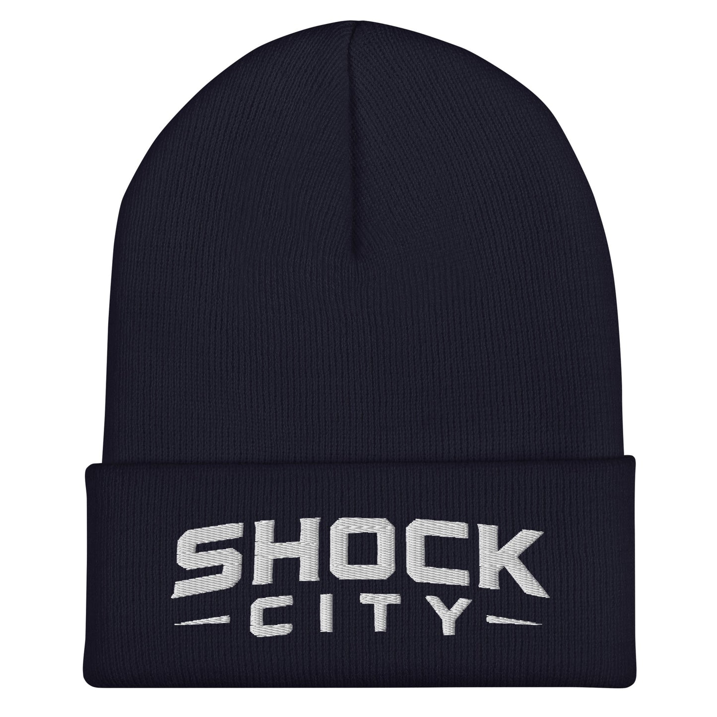 Cuffed Beanie | Shock City FC | Modern Script Logo