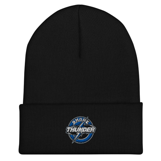 Cuffed Beanie | Shore Thunder LLC | Badge Logo