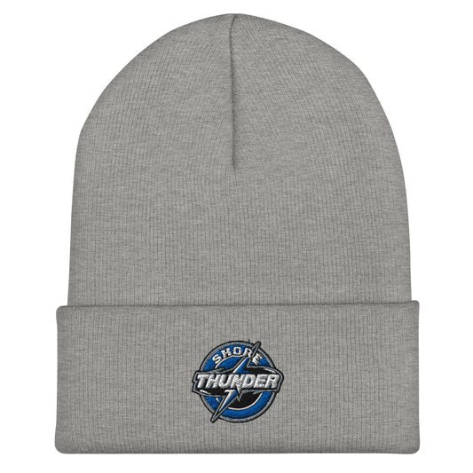 Cuffed Beanie | Shore Thunder LLC | Badge Logo