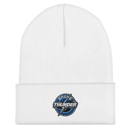 Cuffed Beanie | Shore Thunder LLC | Badge Logo