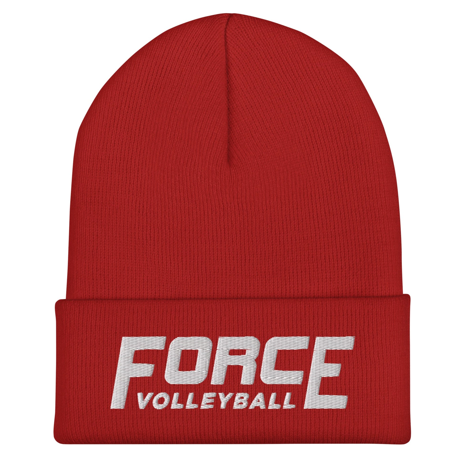 Cuffed Beanie | Shreveport Force Volleyball | Script Logo
