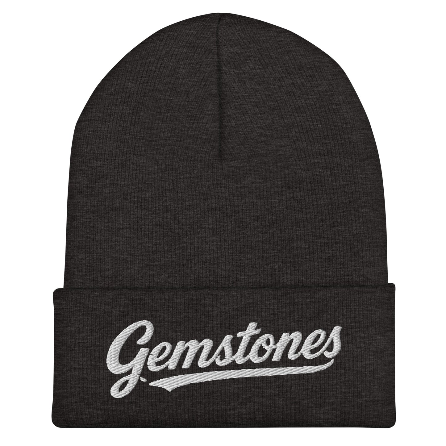 Cuffed Beanie | Silver Valley Gemstones | Badge Logo