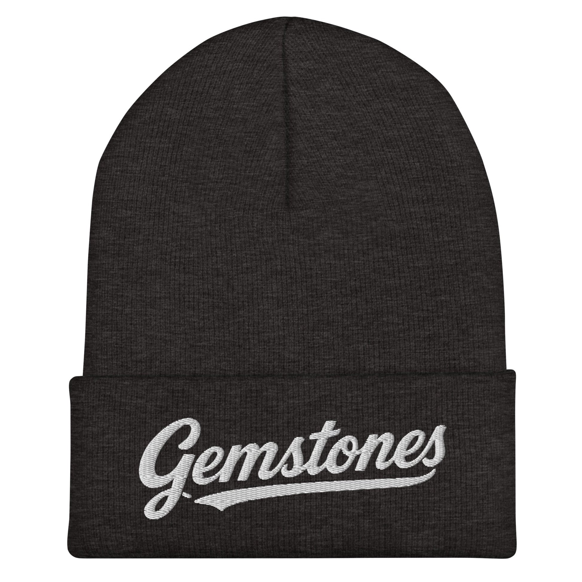 Cuffed Beanie | Silver Valley Gemstones | Badge Logo