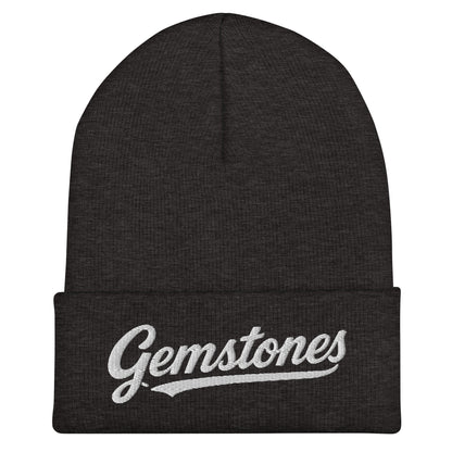 Cuffed Beanie | Silver Valley Gemstones | Badge Logo