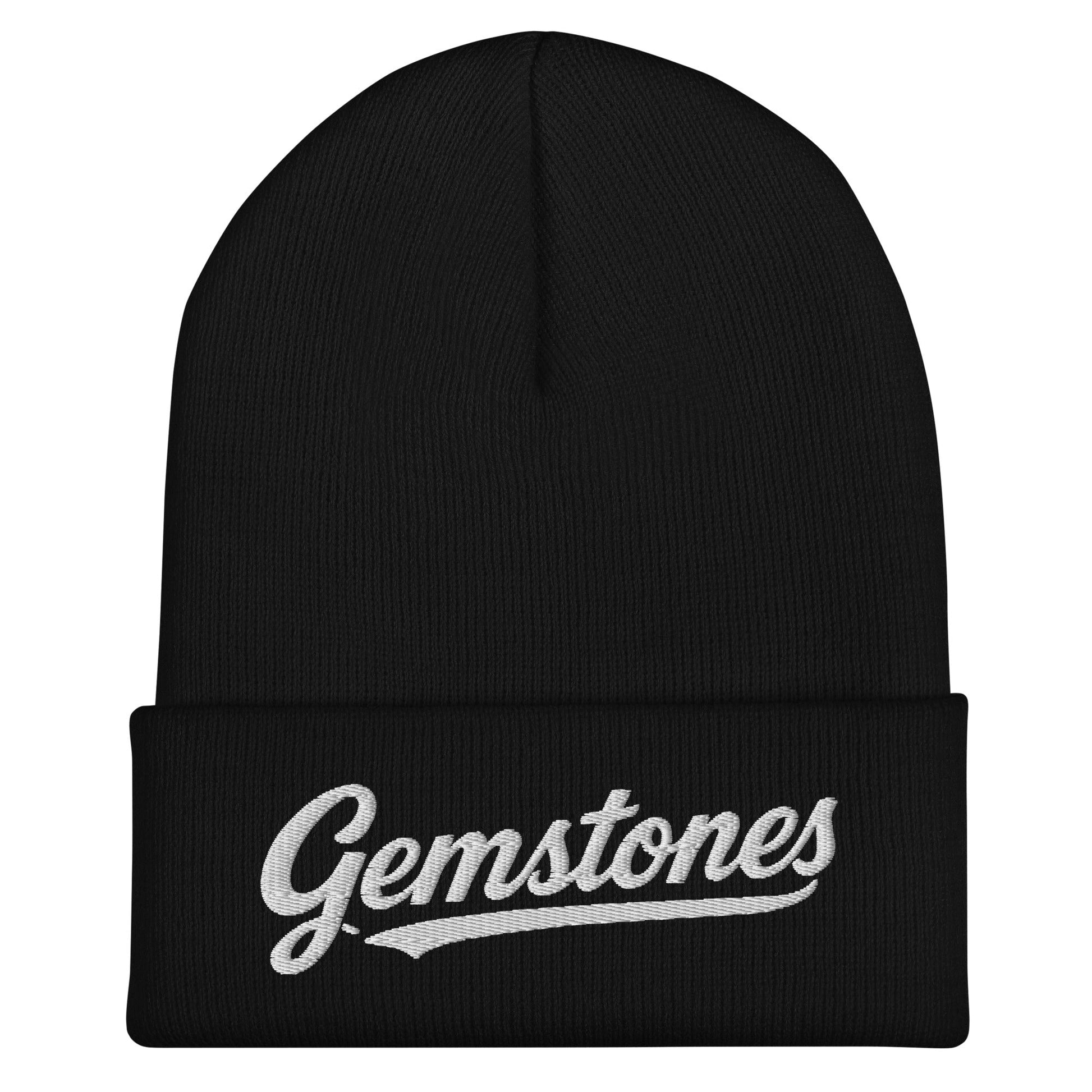 Cuffed Beanie | Silver Valley Gemstones | Badge Logo