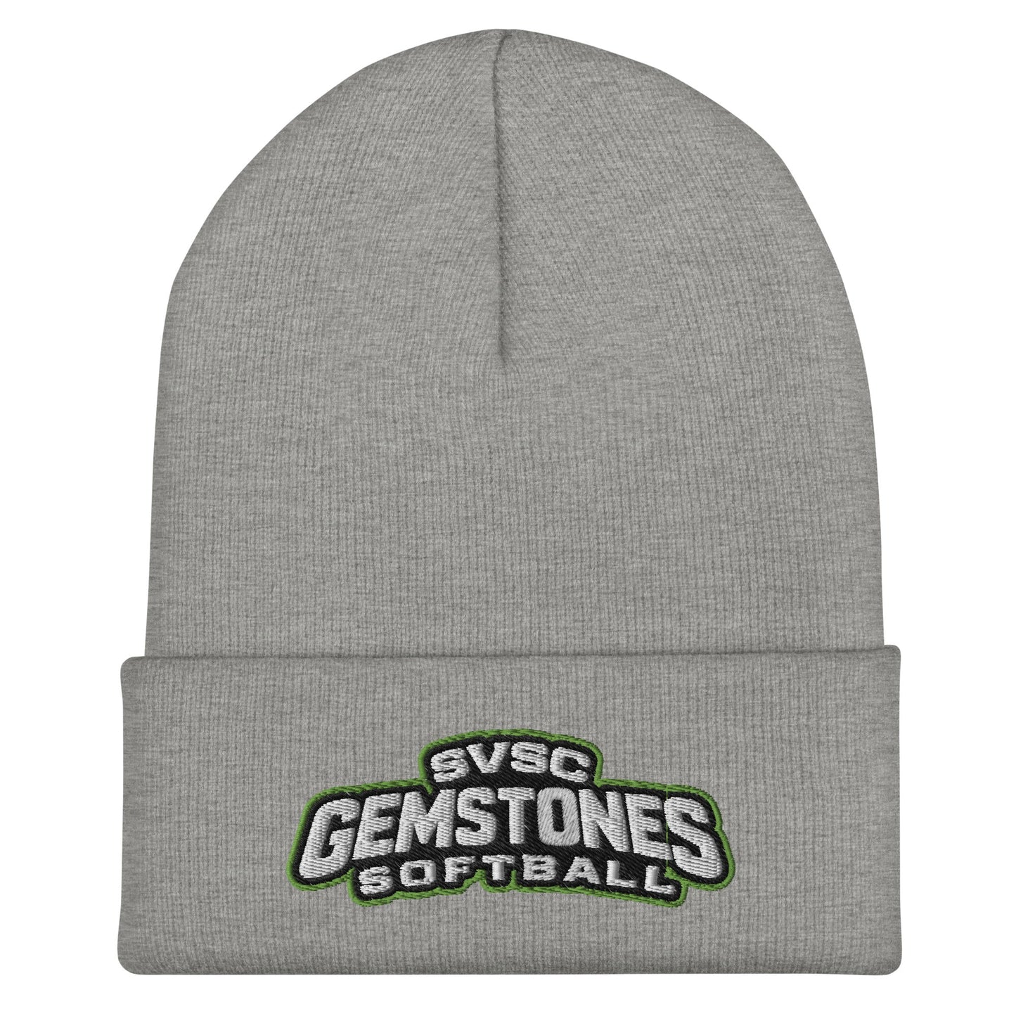 Cuffed Beanie | Silver Valley Gemstones | Vanguard Logo