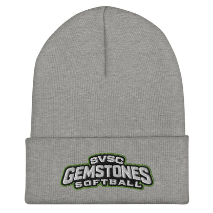 Cuffed Beanie | Silver Valley Gemstones | Vanguard Logo