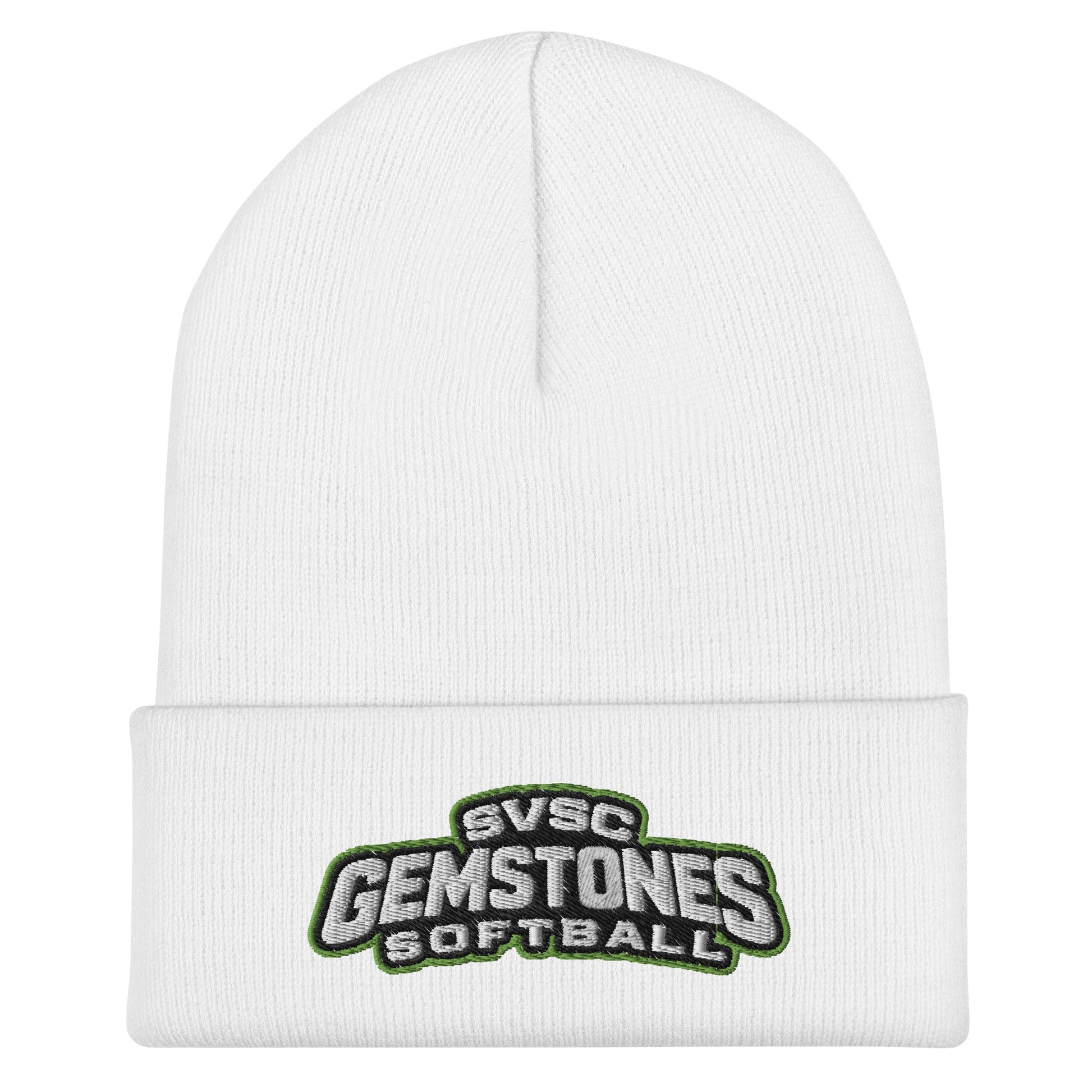 Cuffed Beanie | Silver Valley Gemstones | Vanguard Logo