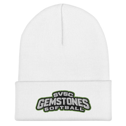 Cuffed Beanie | Silver Valley Gemstones | Vanguard Logo