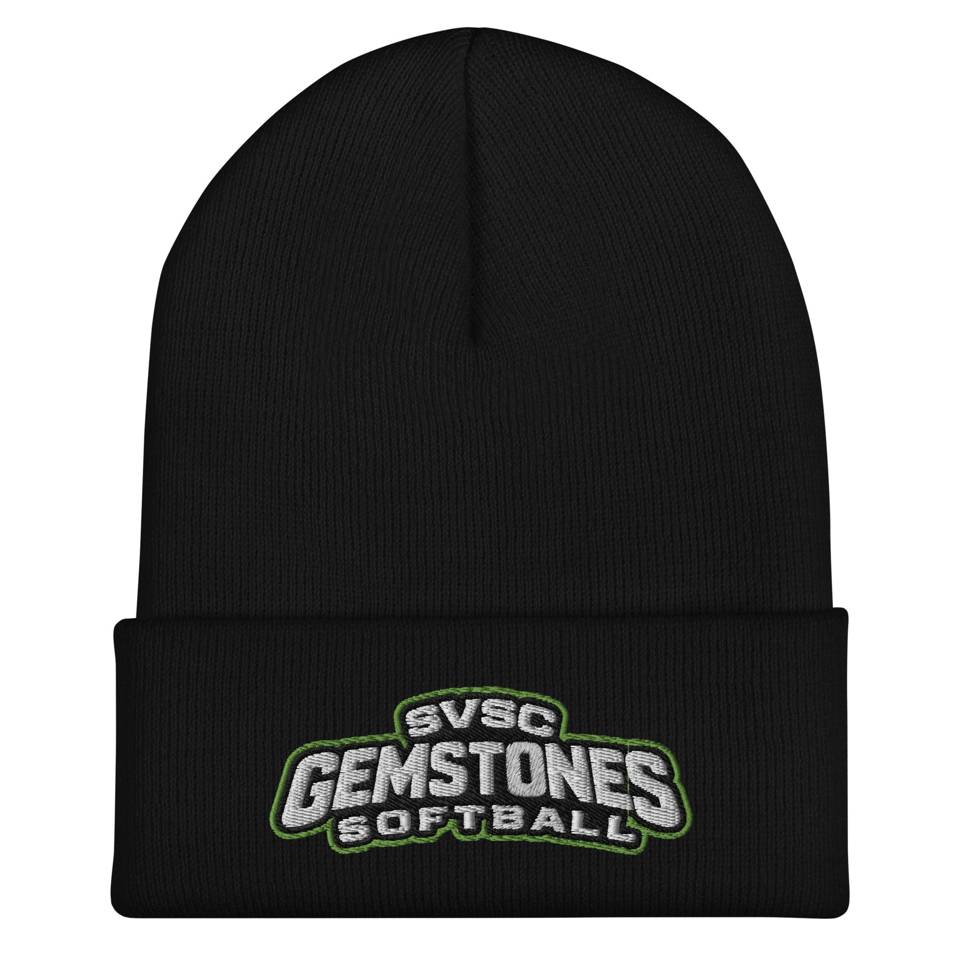Cuffed Beanie | Silver Valley Gemstones | Vanguard Logo