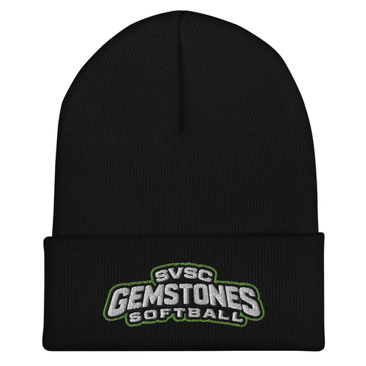 Cuffed Beanie | Silver Valley Gemstones | Vanguard Logo