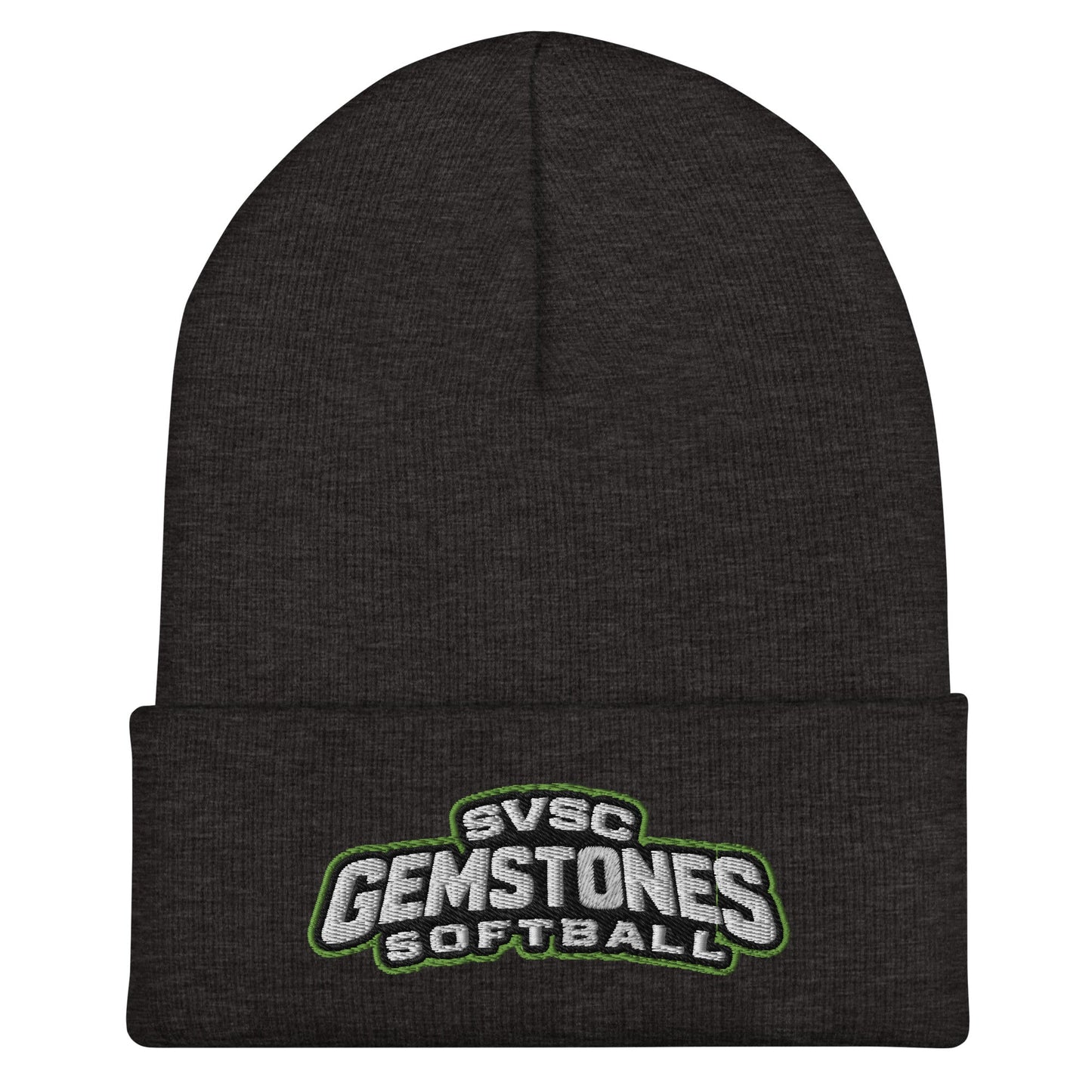 Cuffed Beanie | Silver Valley Gemstones | Vanguard Logo