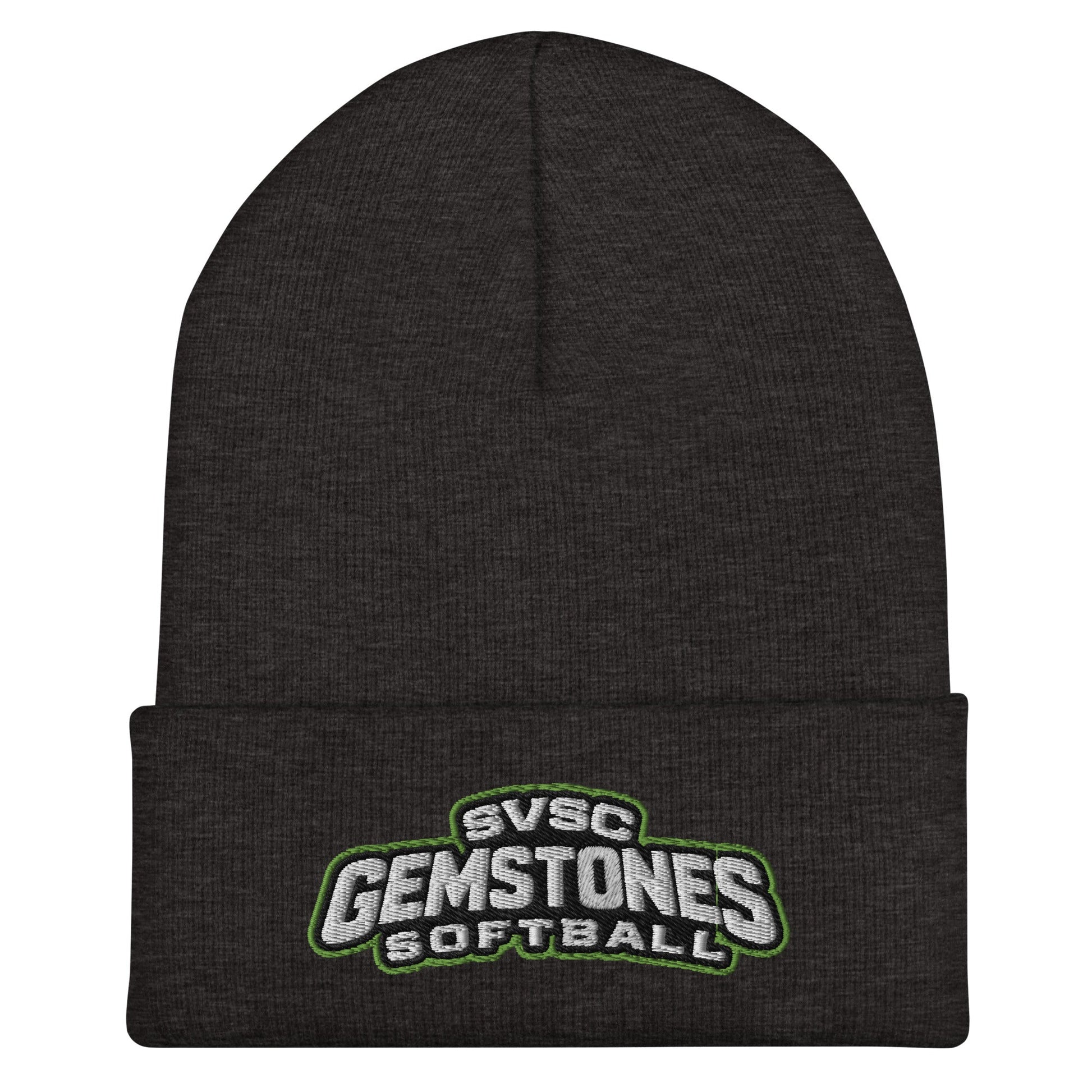 Cuffed Beanie | Silver Valley Gemstones | Vanguard Logo