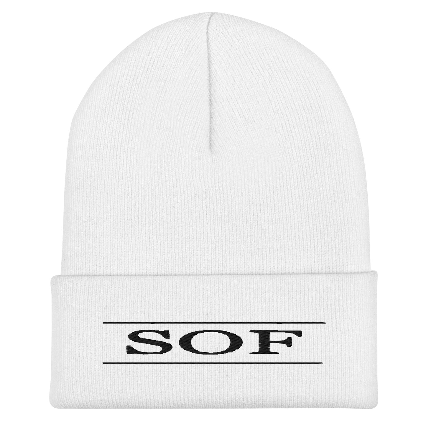 Cuffed Beanie | Sleepy Oaks Farm | SOF Logo