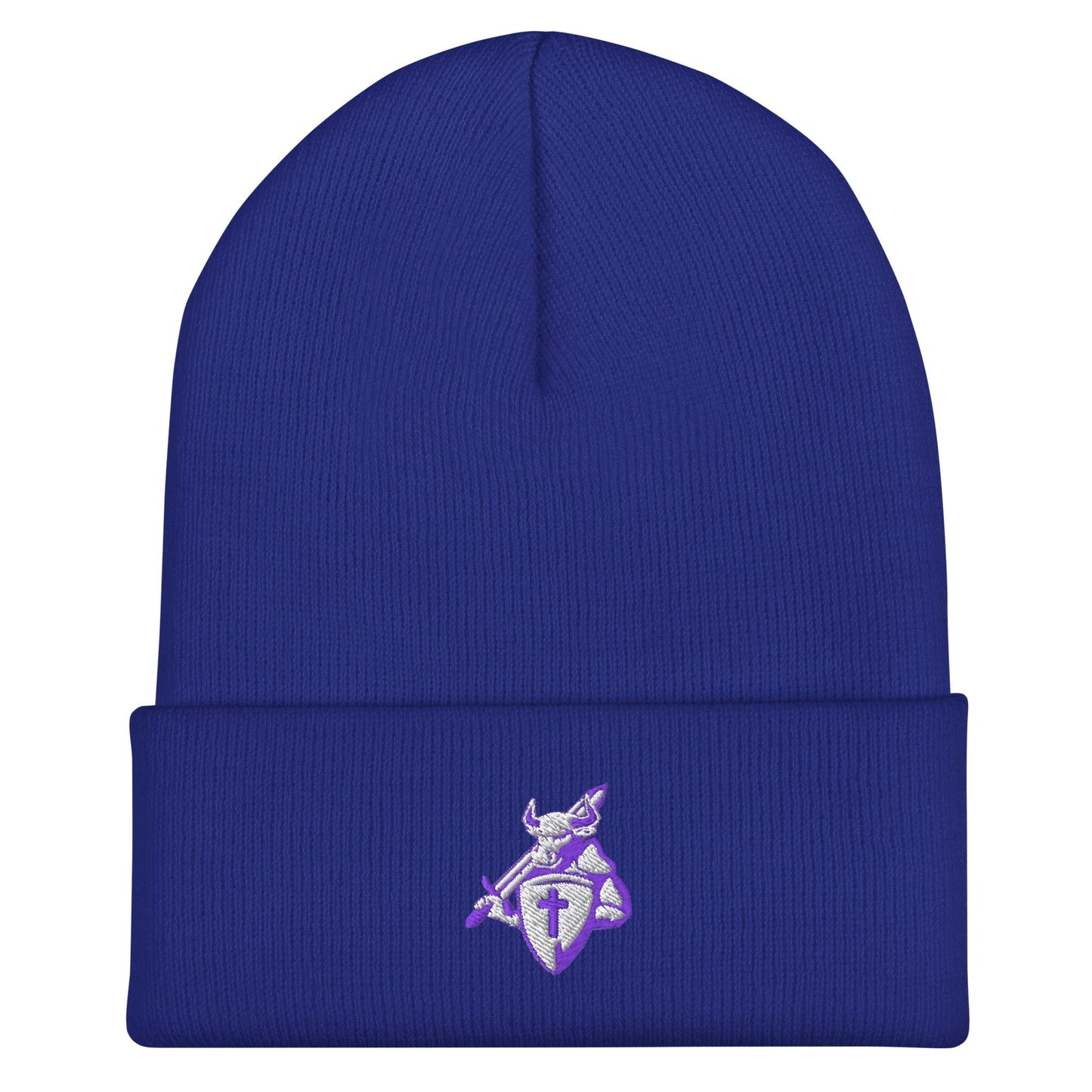 Cuffed Beanie | SLVB | Royale Crest Logo