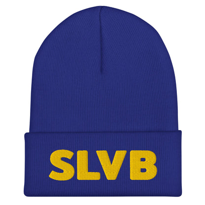 Cuffed Beanie | SLVB | Script Logo