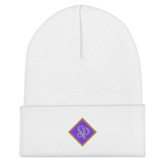 Cuffed Beanie | So Precious Goods | Amethyst Aura Logo
