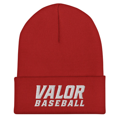 Cuffed Beanie | South Bend Valor Baseball | Emblem Logo