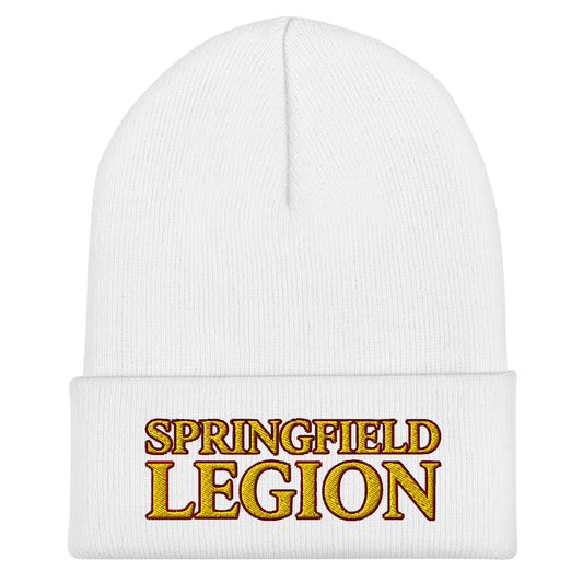 Cuffed Beanie | Springfield Legion Hockey Club | Imperial Crest Logo