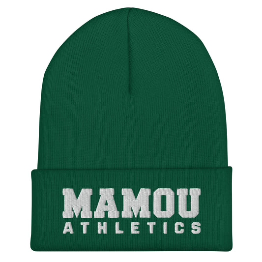 Cuffed Beanie | Mamou High School | Modern Script Logo