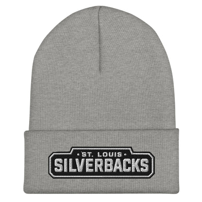 Cuffed Beanie | St. Louis Silverbacks Women’s Football Team | Shield Logo