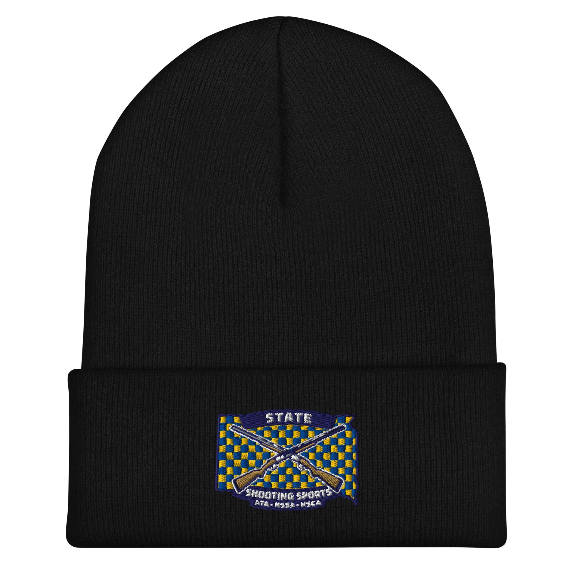 Cuffed Beanie | State Shooting Sports | Flag Logo