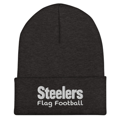 Cuffed Beanie | Staten Island Steelers | Script Logo