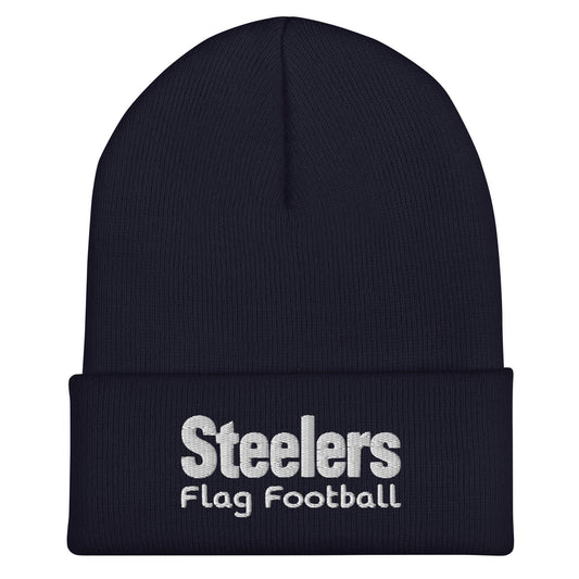Cuffed Beanie | Staten Island Steelers | Script Logo