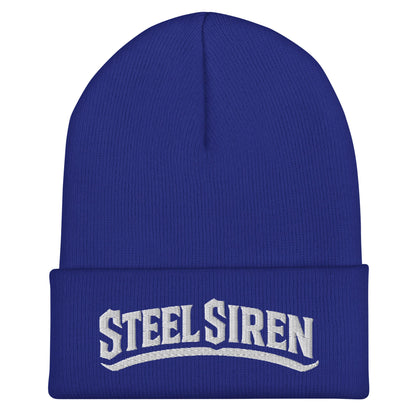 Cuffed Beanie | STEEL SIREN | Script Logo