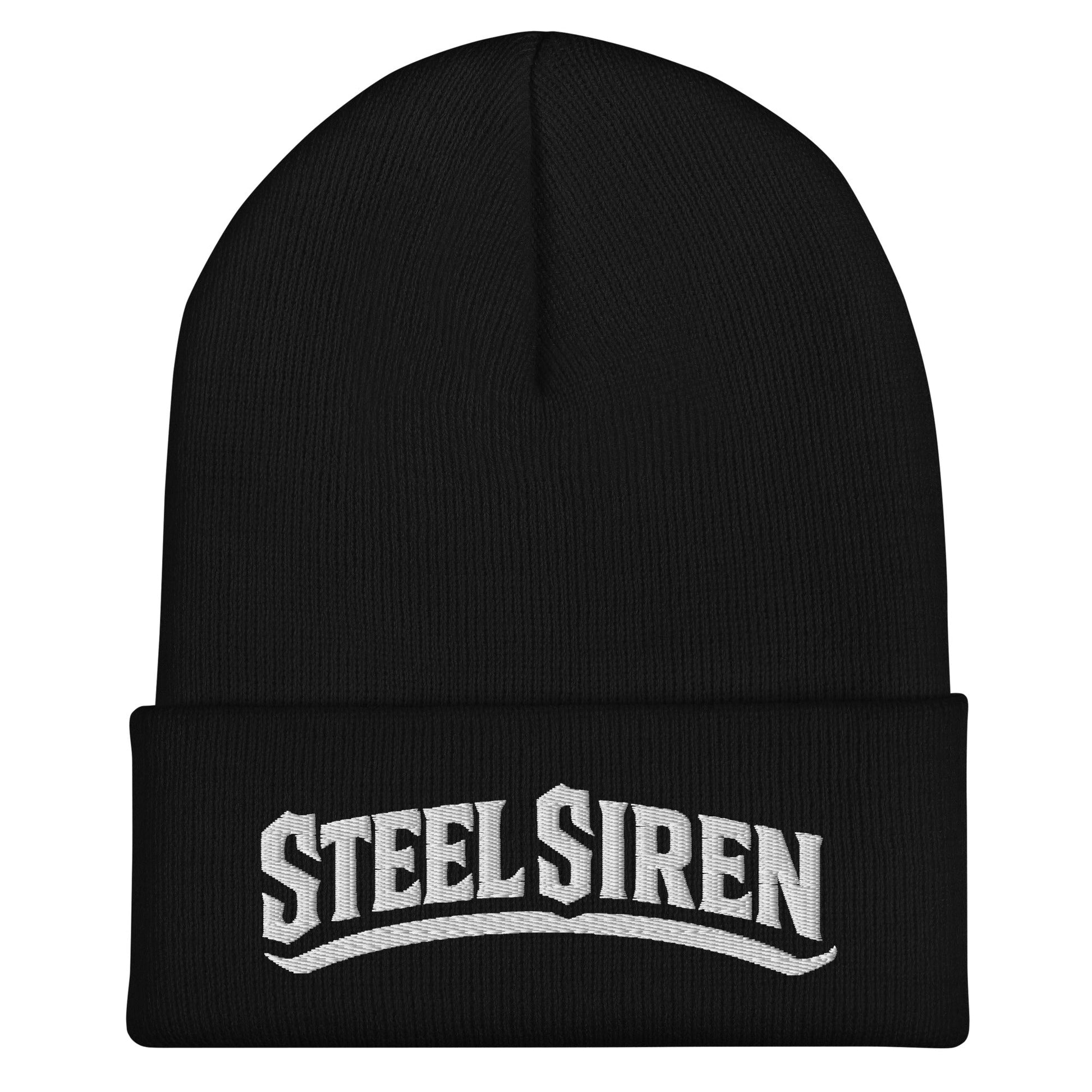 Cuffed Beanie | STEEL SIREN | Script Logo