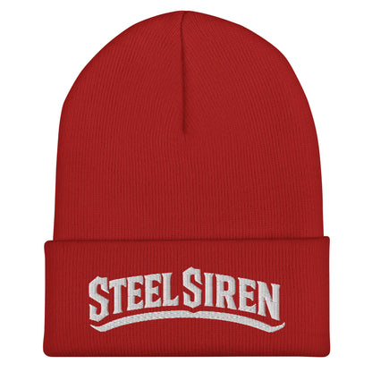 Cuffed Beanie | STEEL SIREN | Script Logo