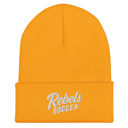 Cuffed Beanie | Stewart County Soccer | Rebels Logo