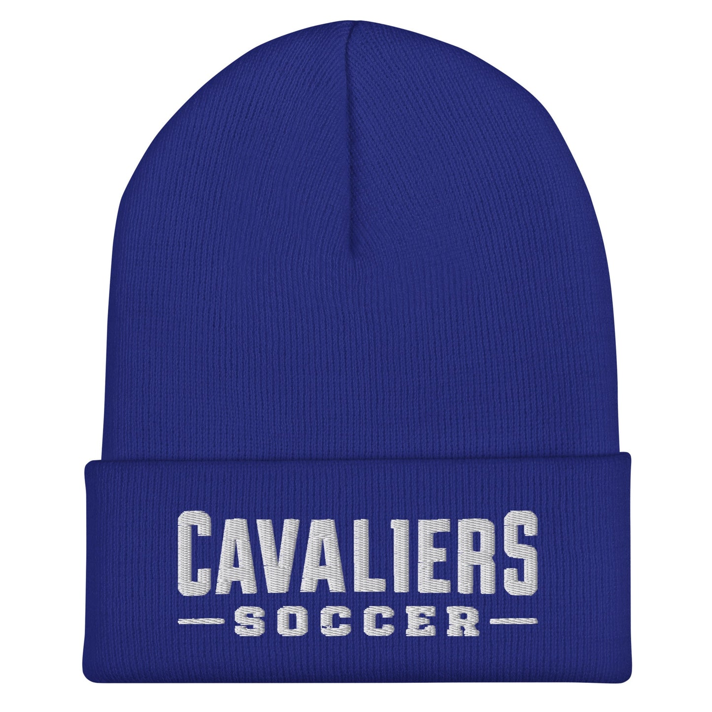 Cuffed Beanie | STM Soccer | Vanguard Logo