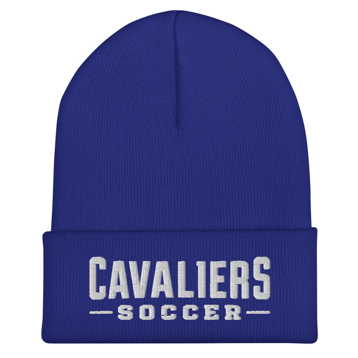 Cuffed Beanie | STM Soccer | Vanguard Logo