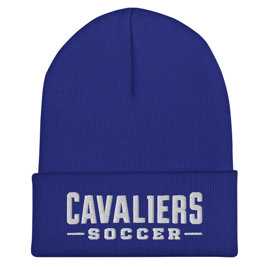 Cuffed Beanie | STM Soccer | Vanguard Logo