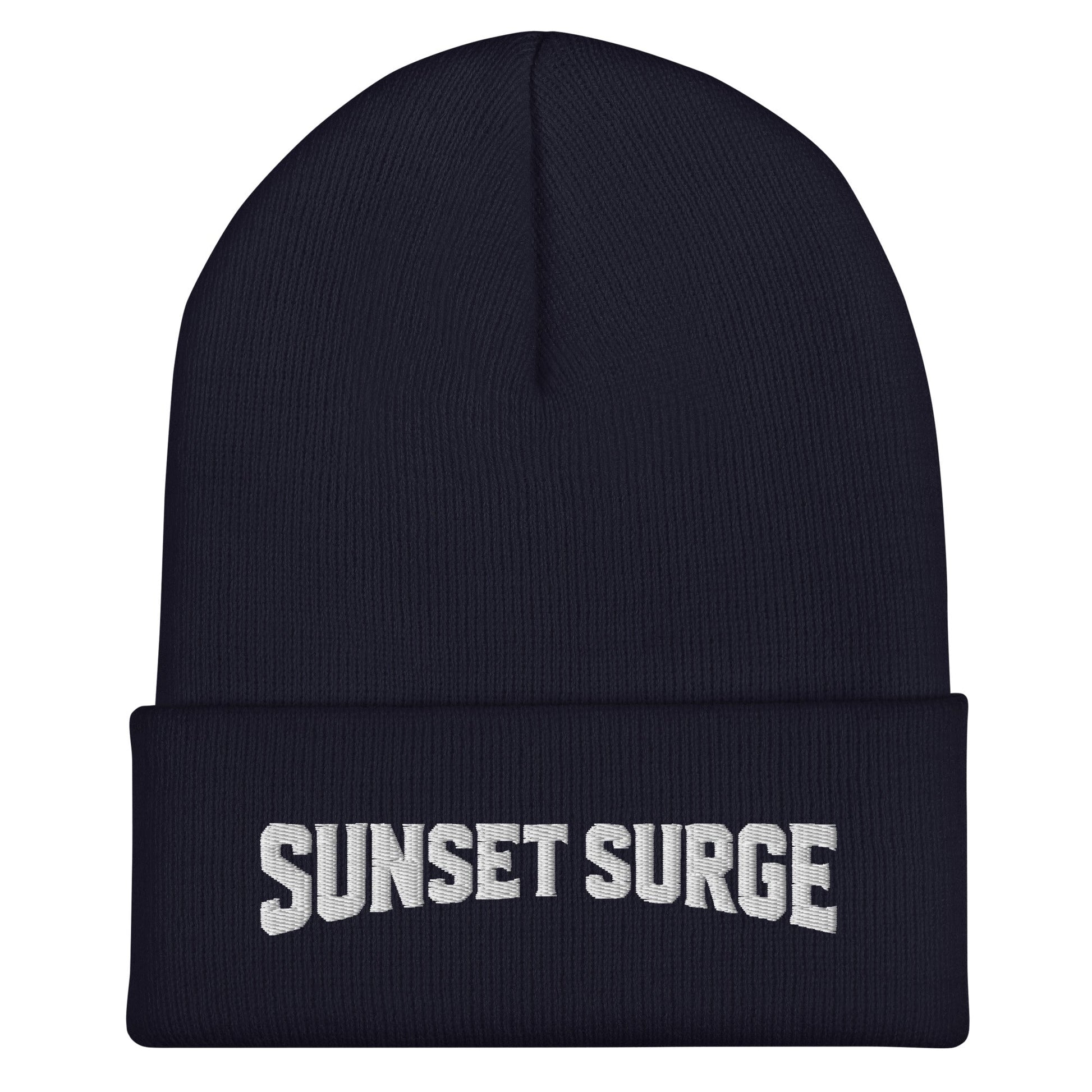Cuffed Beanie | Sunset Surge All-Star Cheerleading | Crest Logo