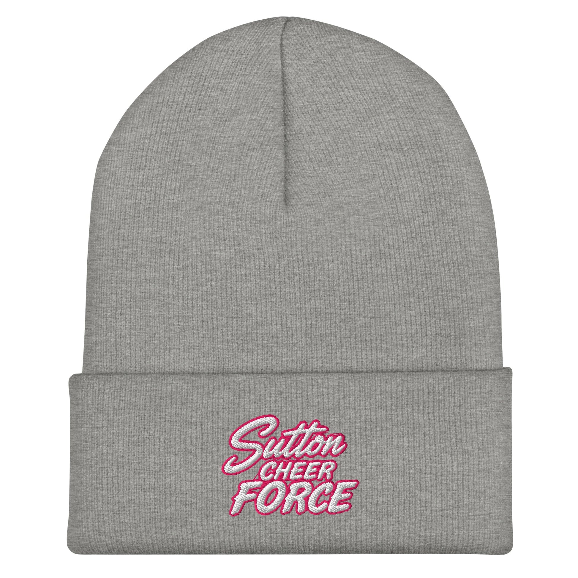 Cuffed Beanie | Sutton Cheer Force | Script Logo