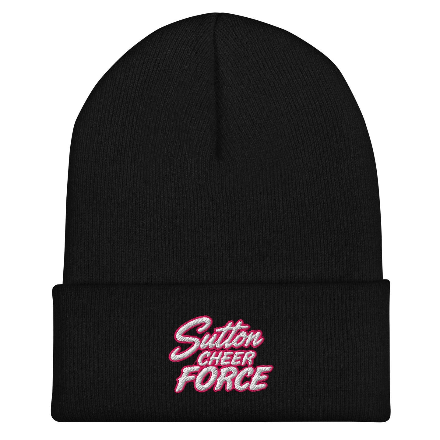 Cuffed Beanie | Sutton Cheer Force | Script Logo