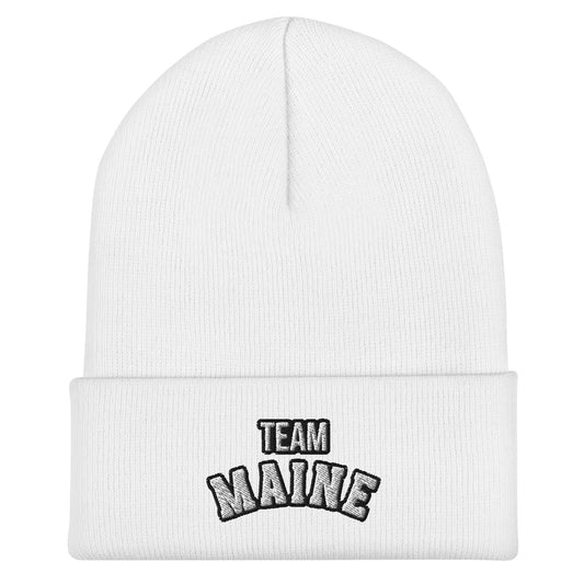Cuffed Beanie | Team Maine | Arch Mark Logo