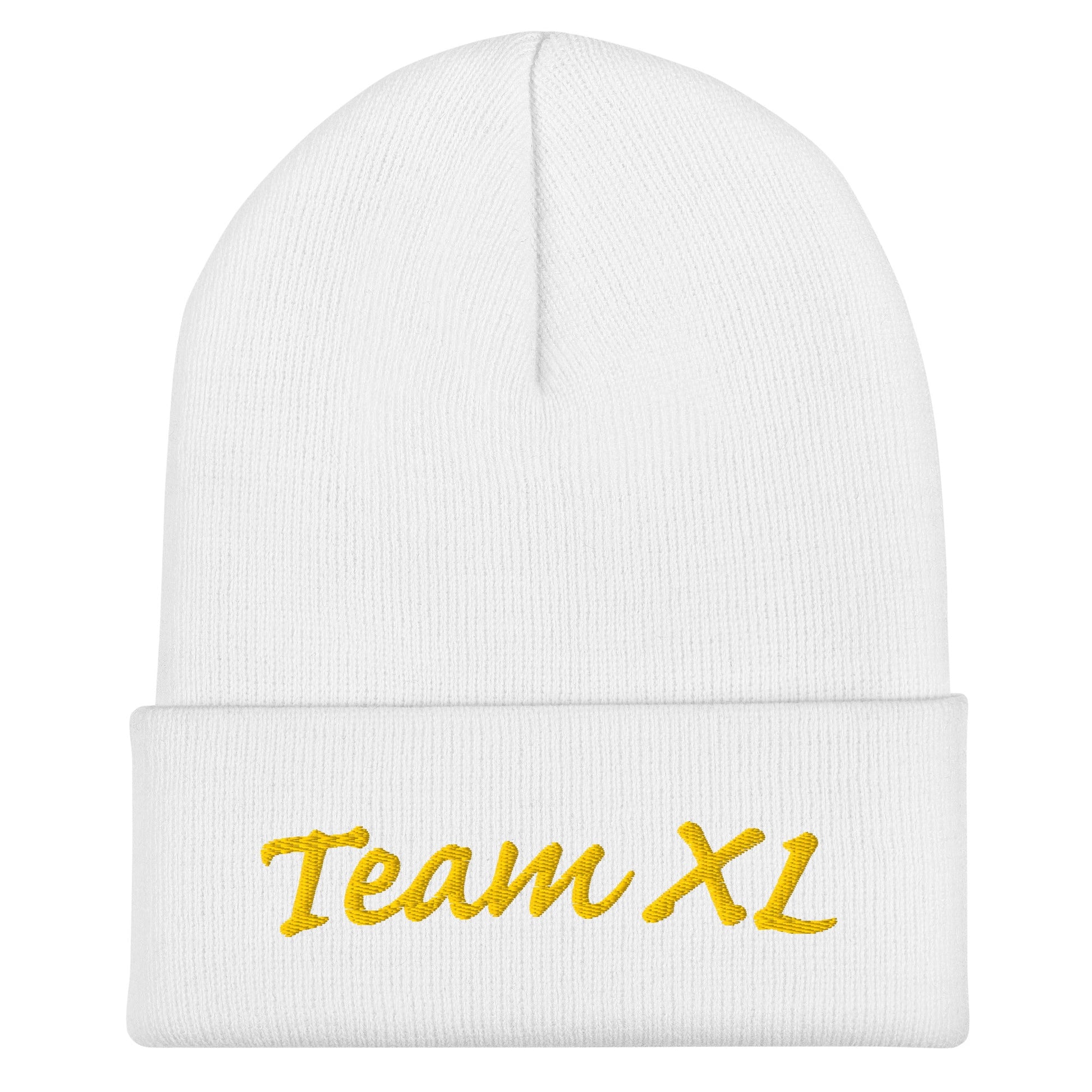 Cuffed Beanie | Team XL | Modern Script Logo