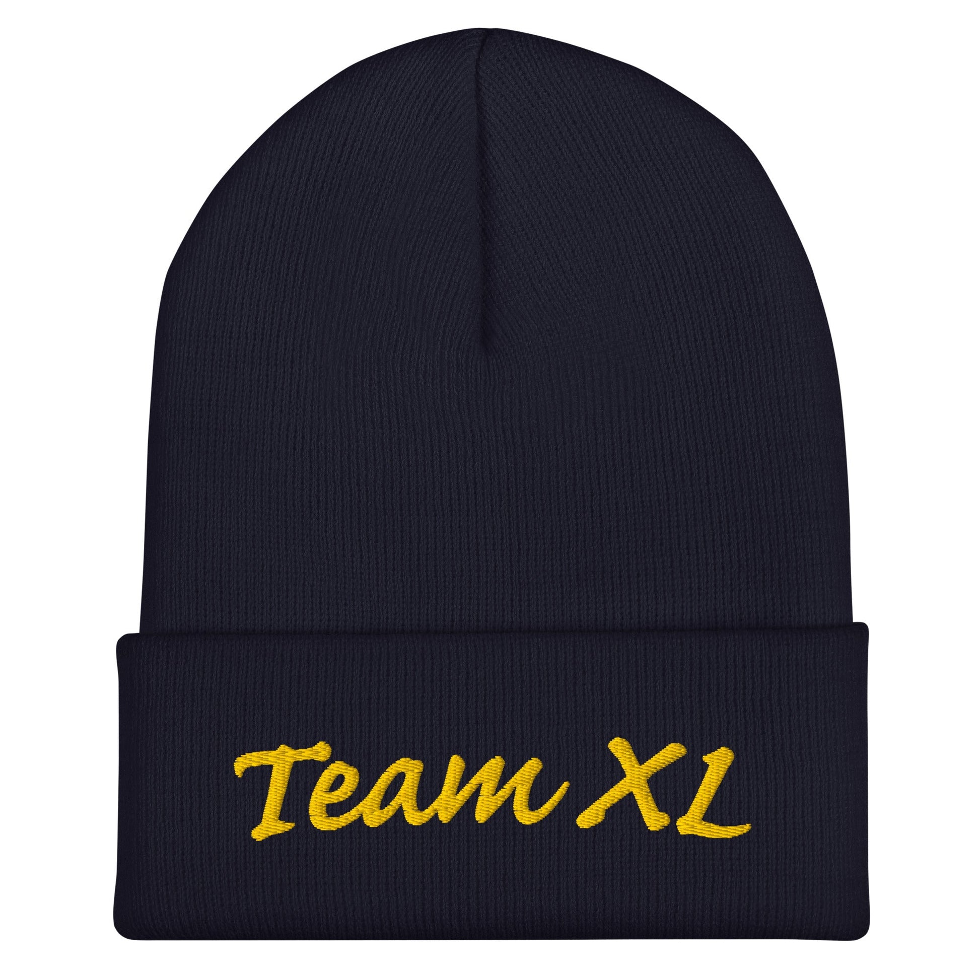 Cuffed Beanie | Team XL | Modern Script Logo