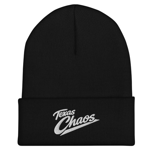 Cuffed Beanie | Texas Chaos | Crest Logo