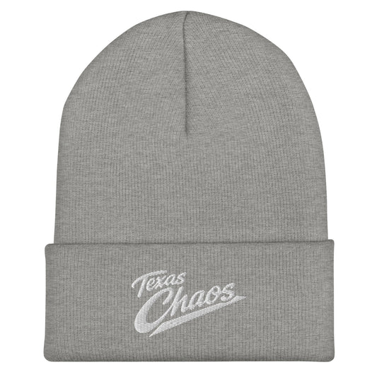 Cuffed Beanie | Texas Chaos | Crest Logo