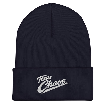 Cuffed Beanie | Texas Chaos | Crest Logo