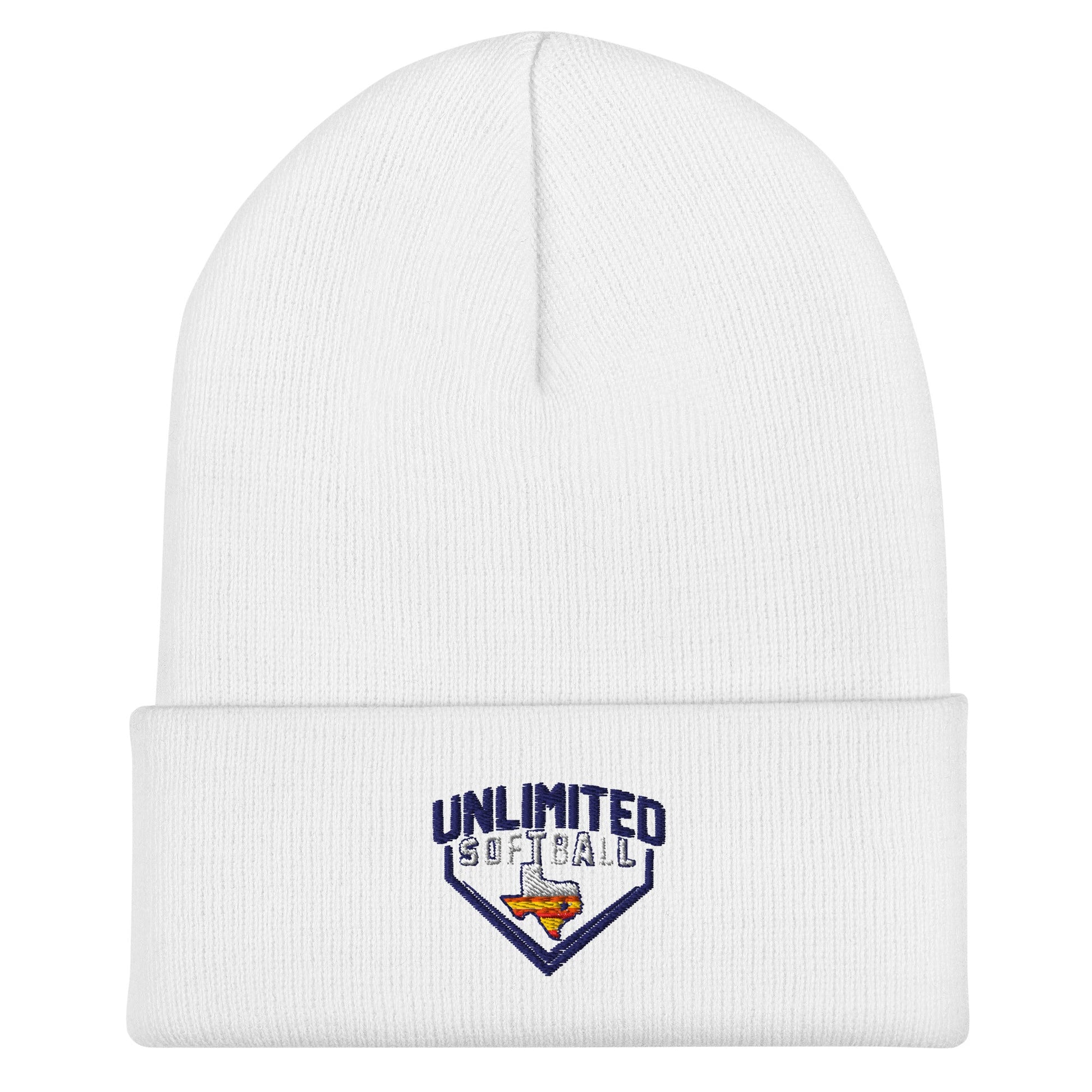 Cuffed Beanie | Texas Unlimited | Home Plate Logo